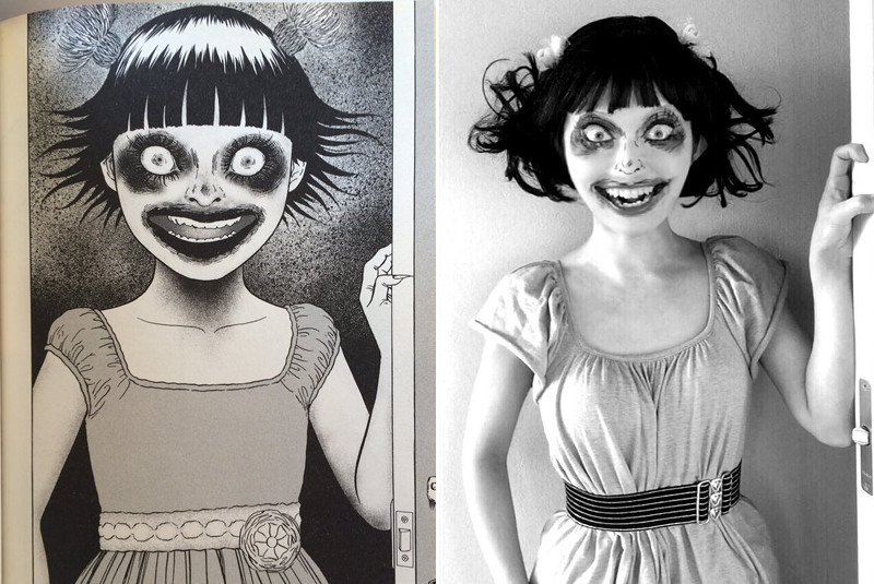 Illustration for article titled Japan's Scariest Manga Artist Loves Japan's Creepiest Cosplayer